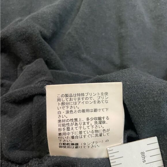 Undercover Grace Bear Graphic T-shirt Men Large Black Short Sleeve - Picture 7 of 8